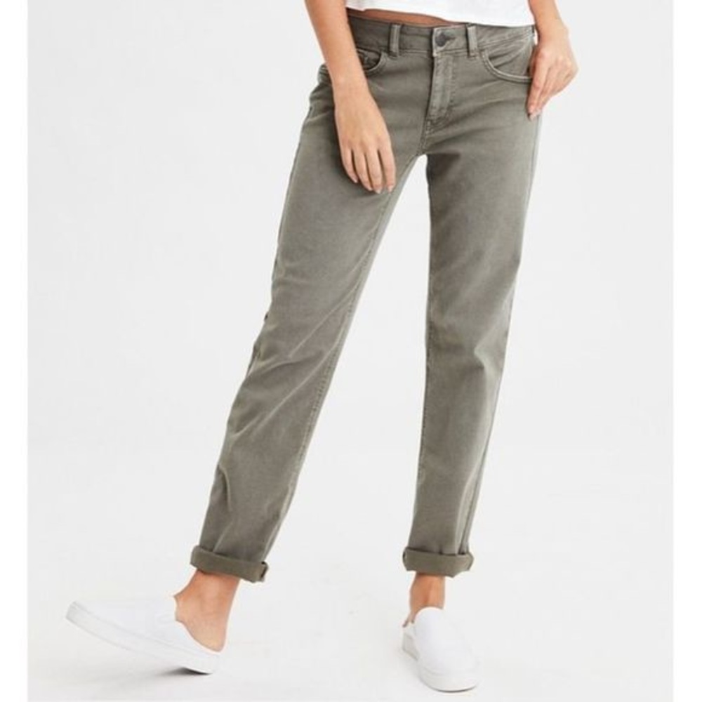 Green Tomgirl Pants